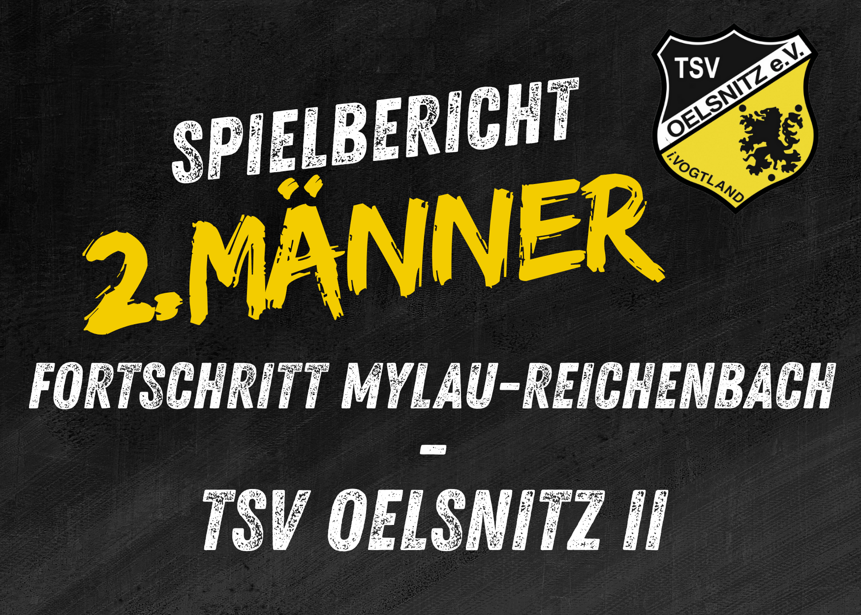 Regionsklasse Männer: HV Mylau-Reichenbach - TSV Oelsnitz II 28:9 (14:9)